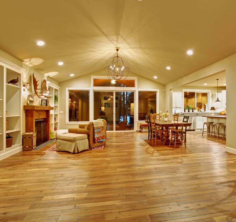 Traditional Hardwood in Family Room